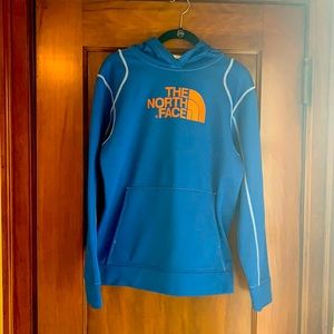 Boys hooded NorthFace sweatshirt size boys XL